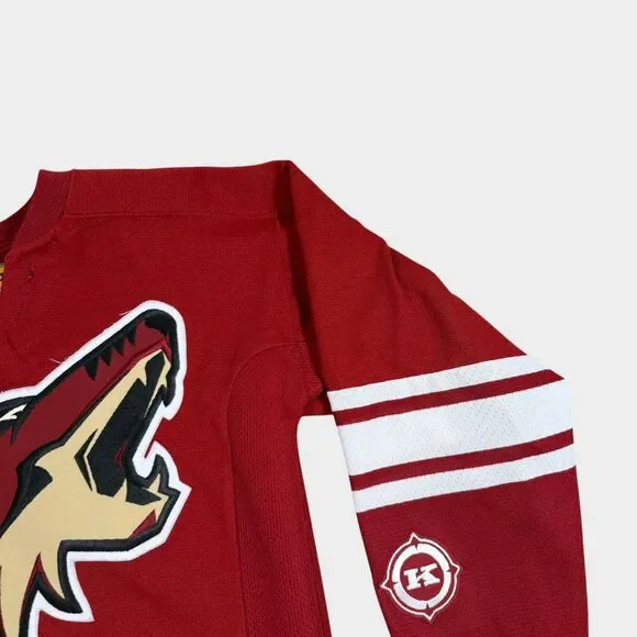 Vintage Phoenix Arizona Coyotes NHL Hockey Jersey Koho Red Youth Small/Medium S/ - Picture 3 of 11